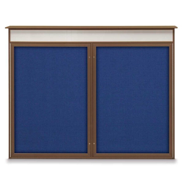 Single Door Enclosed Indoor Letterboard